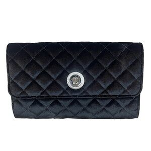 NWT Versace Velvet Quilted Crossbody Bag